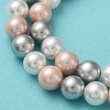Shell Pearl Bead Strands BSHE-L017-20-3