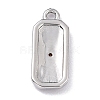 Brass Micro Pave Cubic Zirconia Charms LS-ZIRC-I054-12P-08-3