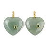 Natural Green Aventurine Pendants G-D104-01G-13-1