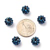 Chunky Resin Rhinestone Beads RESI-M019-11-3