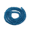 Transparent Glass Beads Strands EGLA-A044-T4mm-MD27-3