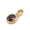 Birthstone Glass Pendants GL-CBA6A9C-01G-F-2