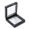 Square Transparent PE Thin Film Suspension Jewelry Display Stands CON-D009-03B-03-4
