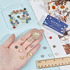 2Sets Alloy Enamel Beads ENAM-SC0005-10-3