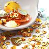 Rainbow Iridescent PVC Paillette/Sequins Beads & Links & Pendants PVC-C001-01C-1