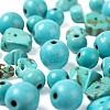 3 Strands 3 Style Synthetic Turquoise Beads TURQ-FS0001-01-3