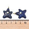 Dyed Natural Lapis Lazuli Pendants X-G-H353-01G-05-3