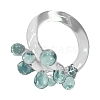 Handmade Lampwork Cuff Open Rings WG41426-04-1