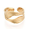 Ion Plating(IP) 304 Stainless Steel Cuff Ring X-RJEW-N038-112LG-1