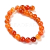 Natural Striped Agate/Banded Agate Beads Strands G-Z060-A01-B17-3