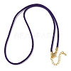 2MM Round Nylon Milan Cord Necklace Makings MAK-F038-C06-G-1