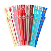20Pcs 20 Styles Cloth Zippers FIND-PH0027-14-6