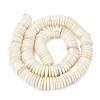 Electroplated Shell Pearl Beads Strands BSHE-B009-E01-2x11mm-2