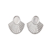 Non-Tarnish 304 Stainless Steel Earrings STAS-S125-08P-1