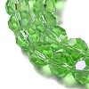 Electroplate Transparent Glass Beads Strands EGLA-A035-T10mm-L09-3