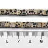 Natural Dalmatian Jasper Beads Strands G-F631-K30-5