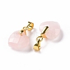 Natural Rose Quartz Pendants G-C023-07I-3
