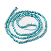 Natural Howlite Beads Strands G-C025-02A-01-3