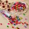 150G Transparent Acrylic Beads OACR-SZ0001-73-3