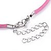 304 Stainless Steel Necklaces NJEW-JN02462-01-3