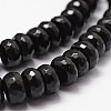 Natural Black Onyx Beads Strands G-P161-23-12x8mm-3