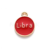 Alloy Enamel Pendants LS-X-ENAM-S124-01A-07K-3