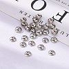 Tarnish Resistant Stainless Steel Bead Caps X-STAS-D040-6