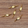 Brass Connector Charms KK-WH0053-03G-1