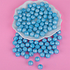 Round Silicone Focal Beads SI-JX0046A-54-1