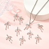 SHEGRACE Brass Clear Cubic Zirconia Pendants XGRQ3P296-627P-5