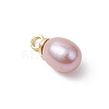 Natural Cultured Freshwater Pearl Rice Charms PALLOY-JF05124-4