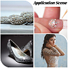 950Pcs Resin Rhinestone Cabochons CRES-WH20004-03C-5