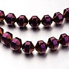 Electroplate Non-magnetic Synthetic Hematite Bead Strands G-F300-31A-04-1
