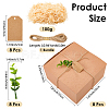 8Pcs Square Folding Kraft Paper Mailer Boxes CON-CP0001-018C-2