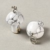 Natural Howlite Pendants GG-CBAA0EE-05P-24-3