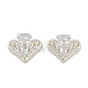 Brass Pave Cubic Zirconia Multi-strand Links ZIRC-F145-09S-01-1