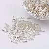 Glass Twisted Bugle Beads SEED-E002-6mm-821#-1