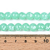 Baking Paint Glass Beads Strands DGLA-N015-8mm-07-4