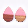 Resin & Walnut Wood Pendants RESI-T023-02D-2