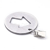 430 Stainless Steel Arrowhead Shaped Table Cover Tablecloth Weights STAS-WH0015-07P-2