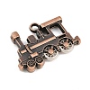 Tibetan Style Alloy Pendants AL-CBA2376-17R-2