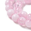 Crackle Glass Beads Strands GLAA-U001-8mm-03-2
