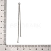 Brass Square Snake Chain Big Pendants KK-G510-09P-3