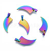 Ion Plating(IP) 201 Stainless Steel Pendants STAS-N098-199M-2