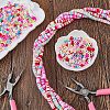 12 Strands 6 Colors Handmade Polymer Clay Beads Strands CLAY-HY0001-01-3