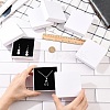 6Pcs Square Cardboard Necklace Box CBOX-YW0001-05E-5