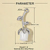Zinc Alloy with Resin Pendants RE-OY001-12P-2