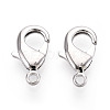 Brass Lobster Claw Clasps KK-YW0004-01C-P-1