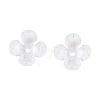 Transparent Acrylic Bead Caps OACR-ZX006-20-3