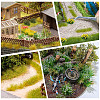 Resin Mini Grass Tufts AJEW-WH20120-10B-01-7